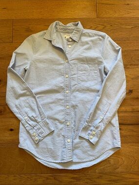 J. Crew Light Blue Button-Down Shirt